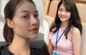 Bị đồn phẫu thuật thẩm mỹ, Á hậu Kiều Loan đáp: Hài lòng với hiện tại